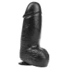 Domestic Partner Gode DP103B Hans Noir M 14.5 x 7.3cm